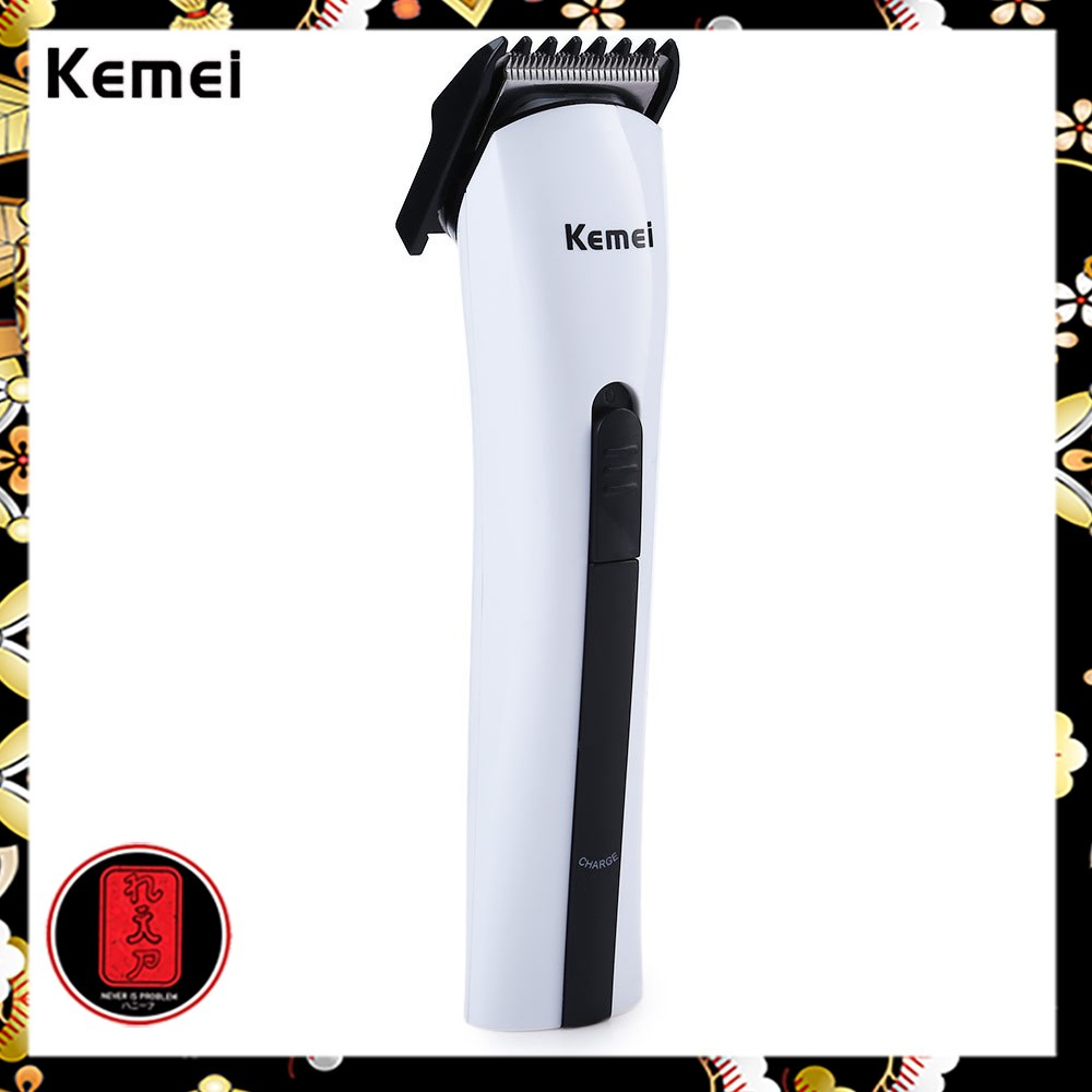 Kemei Alat Cukur Elektrik Hair Trimmer Shaver KM2516 - White