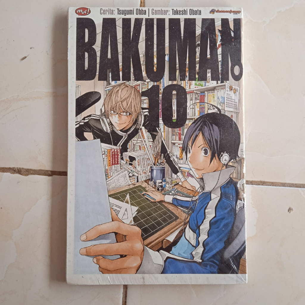 Komik Bakuman 10 Segel Cabutan