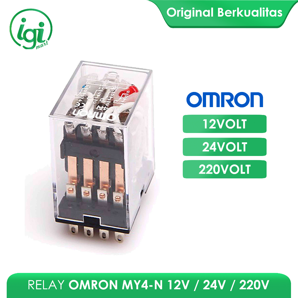 RELAY MY4 12V / RELAY MY4N 24V / RELAY MY4-N 220V 14 PIN