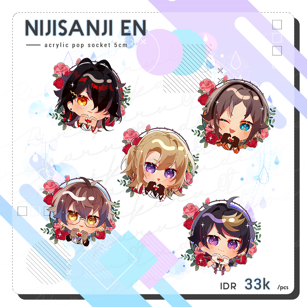 Nijisanji EN Luxiem Popsocket / Griptok