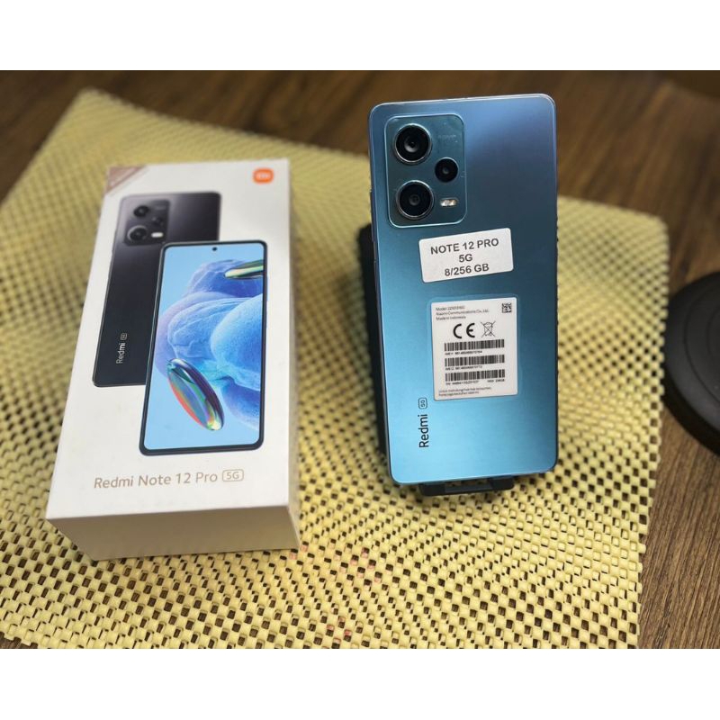 REDMI NOTE 12 PRO 5G RAM 8/256 UNIT SECOND ORIGINAL BERGARANSI