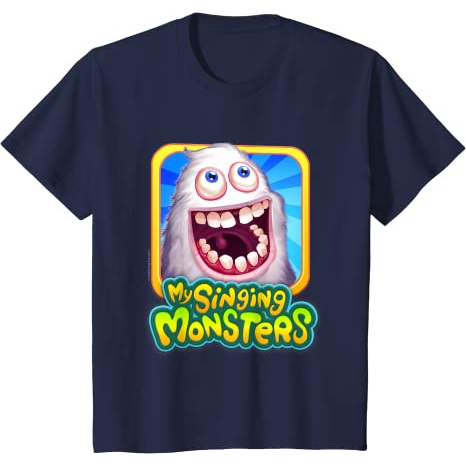 Baju anak My Singing Monsters Mammott Icon T-shirt baju anak murah Fashion Bayi Fashion Boy Fashion 