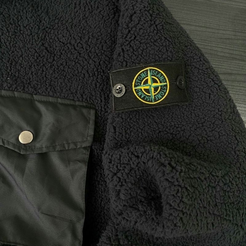 SHERPA ZIPPER BULU STONEISLAND + PACT FULLTAG &amp; LEBEL