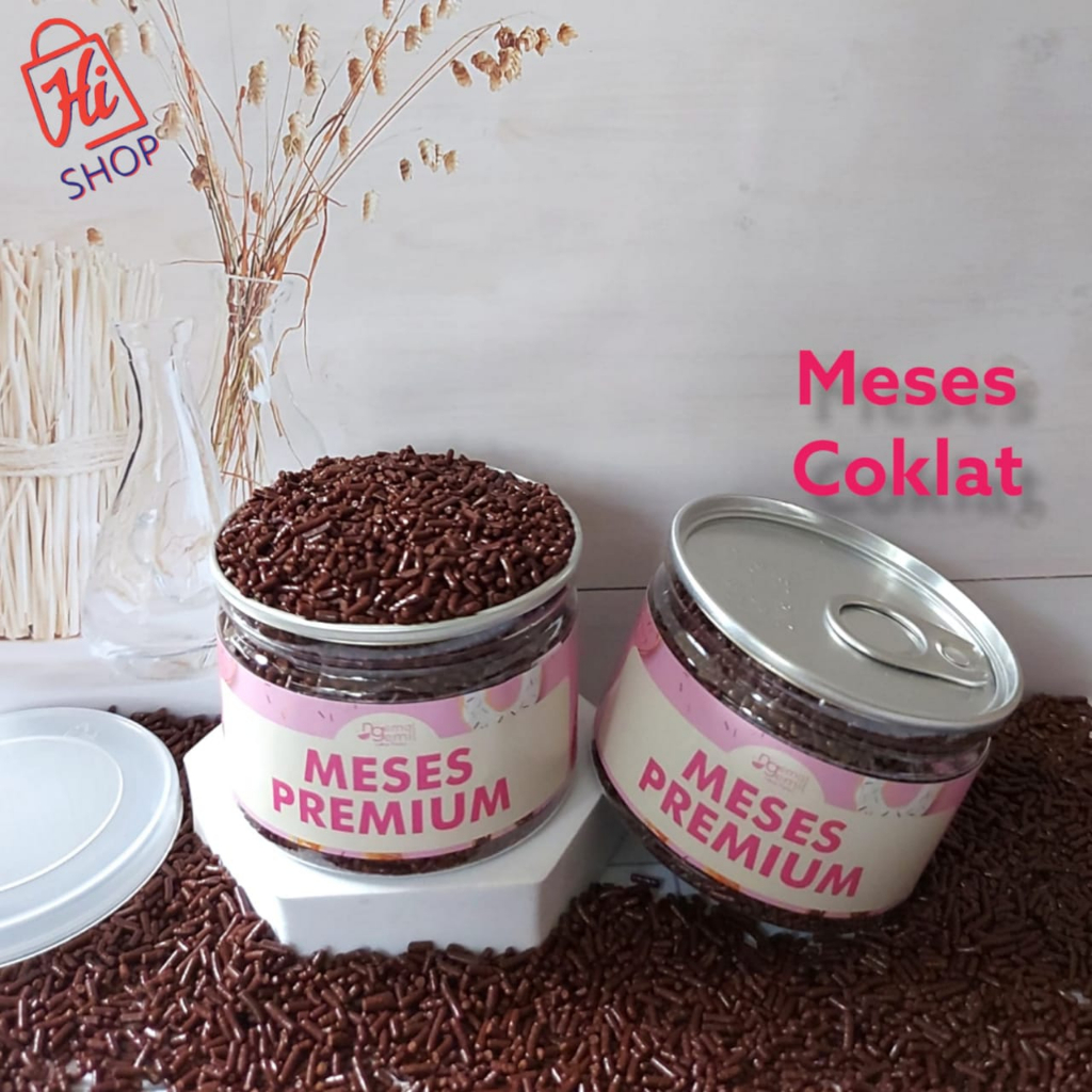 

Can Meses Coklat Butiran Coklat Sprinkle Topping Kue Donut Bolu Kualitas Premium