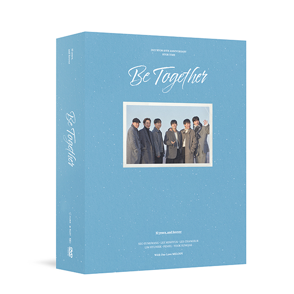 BTOB 10TH ANNIVERSARY CONCERT 2022 BTOB TIME [Be Together] DVD