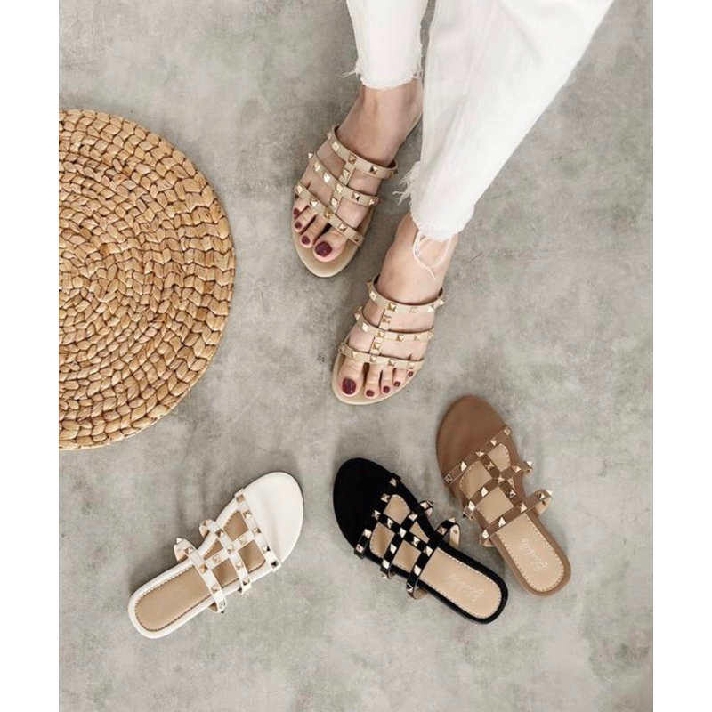 Promo Termurah.6.6.Sandal Felatshoes Piramid Trendy.