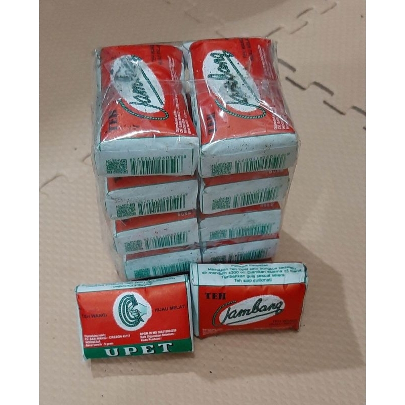 

Teh upet khas Cirebon 1pack isi 10pcs