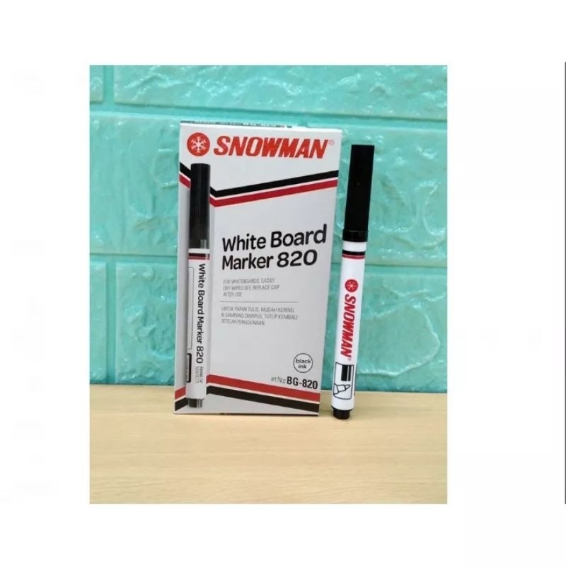 

SPIDOL SNOWMAN WHITE BOARD MARKER - SPIDOL PAPAN TULIS BISA DIHAPUS