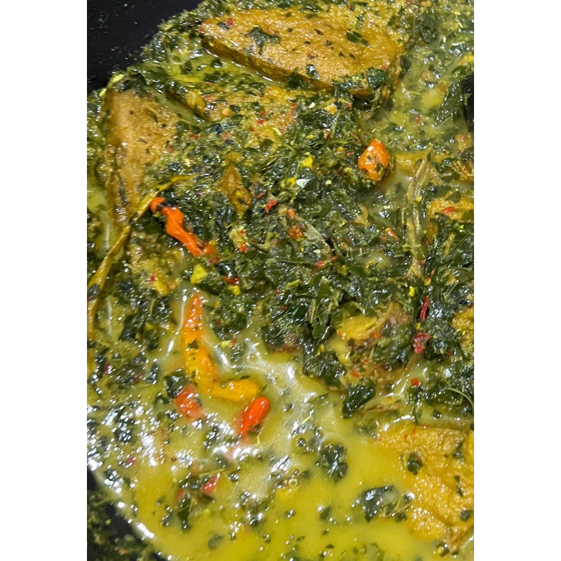 

sayur singkong tumbuk tahu goreng ikan teri