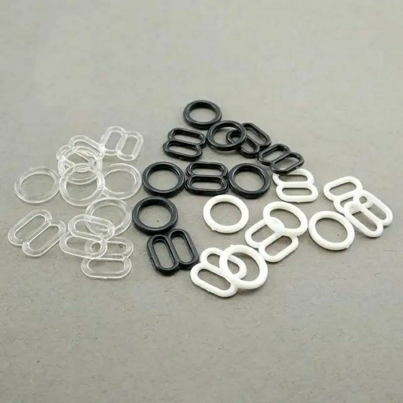 Ring BH,pengatur tali BH/BRA/pengatur gaun 1cm dan 8 cm