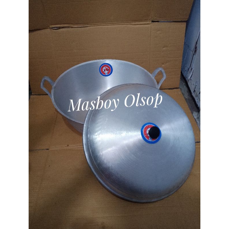 Panci Wajan Citel Katel Alumunium No 20 / Diameter 48 cm
