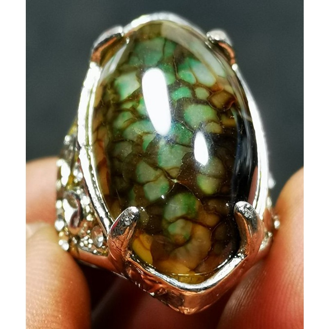 Batu akik asli sulaiman sisik naga