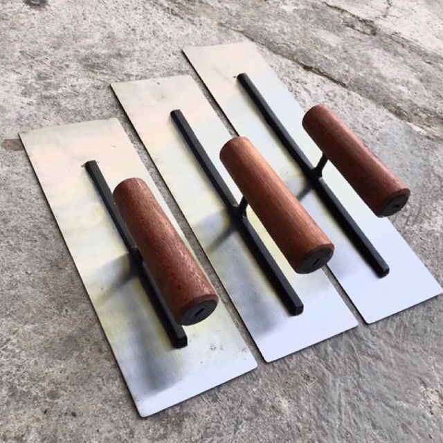 roskam/trowel acian plat baja galur asli penghalus acian / sudu