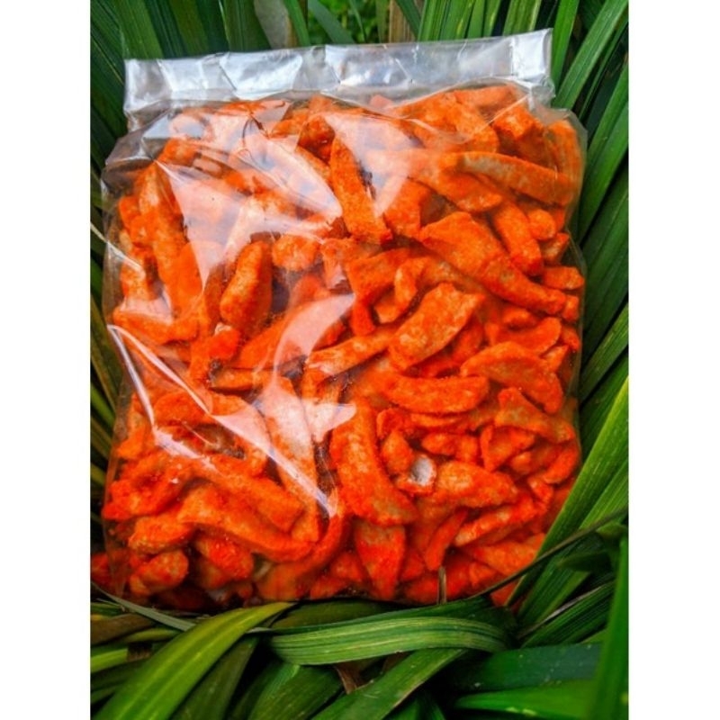 

Basreng balado kemasan 500 gr/pedas manis