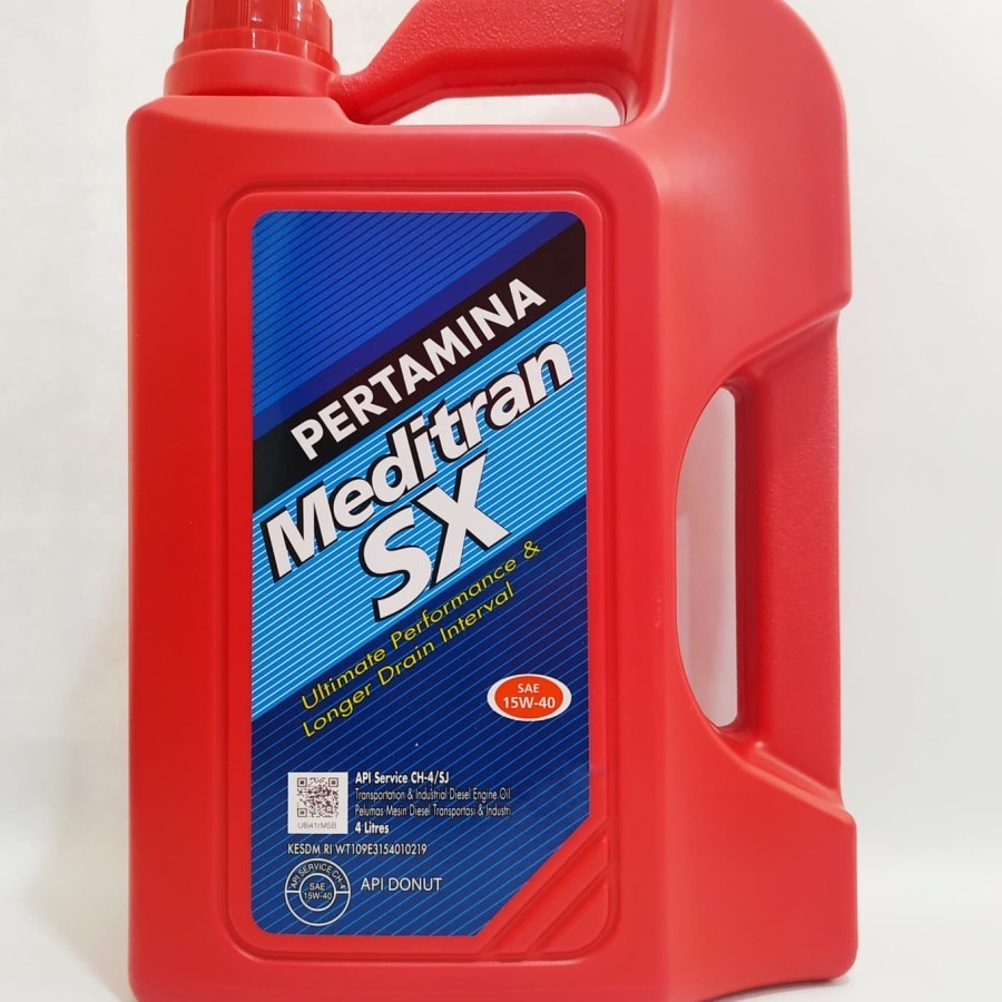 Oli Pertamina Meditran SX SAE 15w 40 4 Liter
