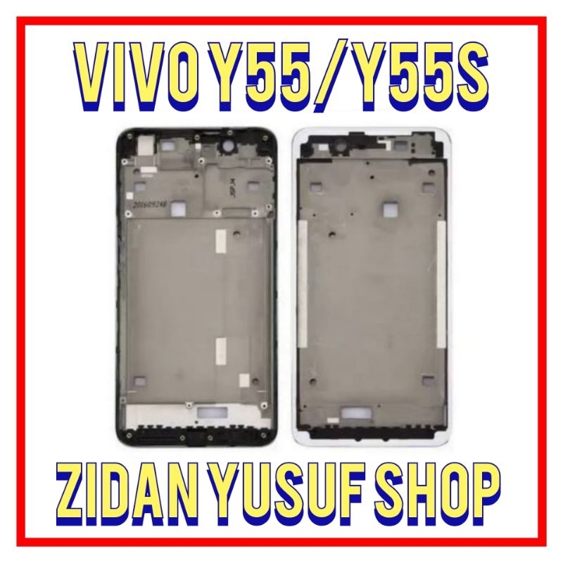 FRAME TULANG TENGAH TATAKAN DUDUKAN LCD VIVO Y55 / Y55S ORIGINAL