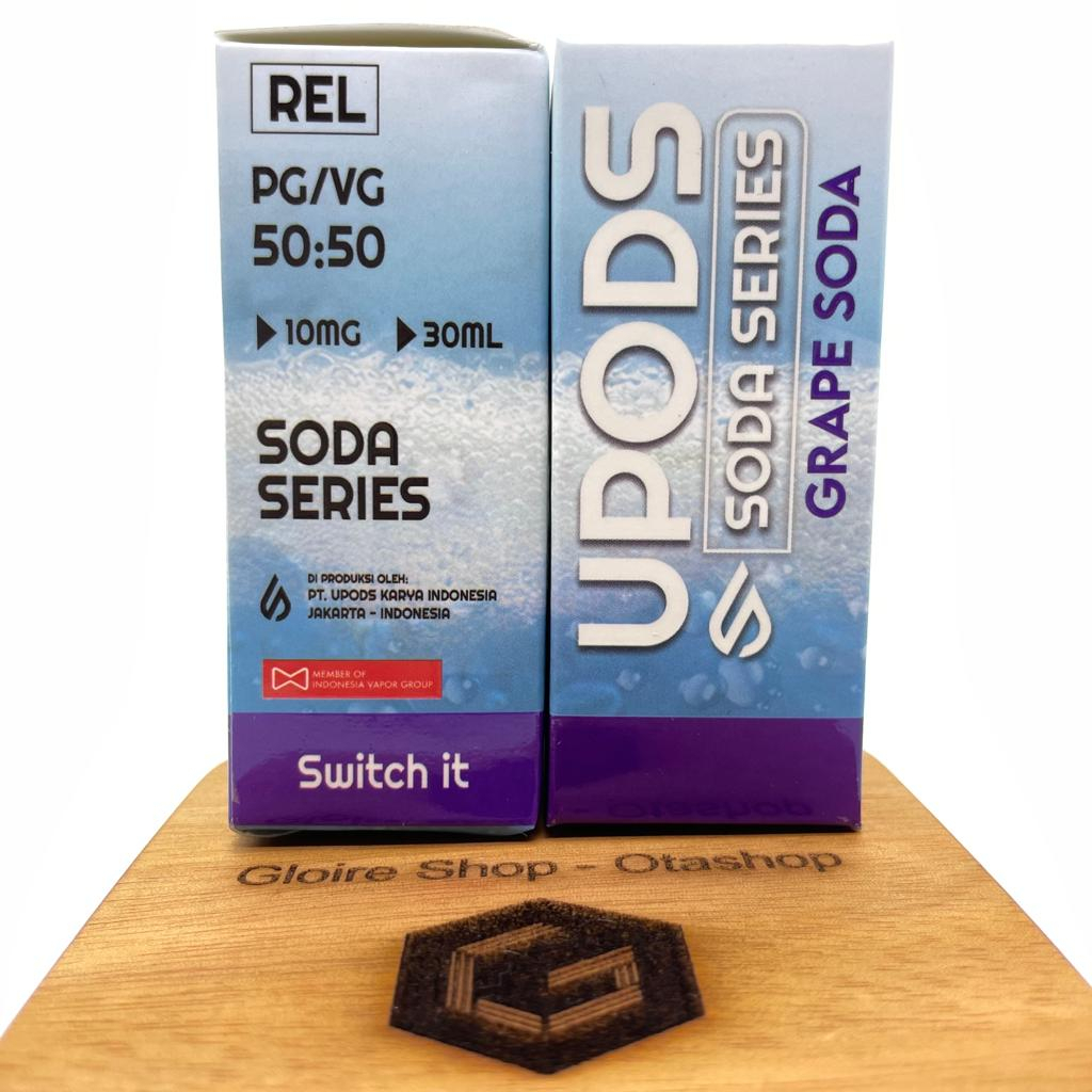 SALT - Upods GRAPE SODA Series Pods Friendly 30ML By Upods Liquid pods