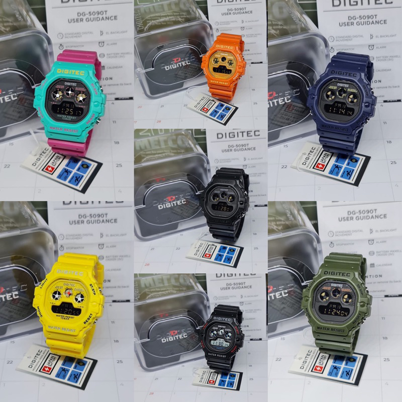 Jam tangan DIGITEC DG 5090 / DG 5090T Original