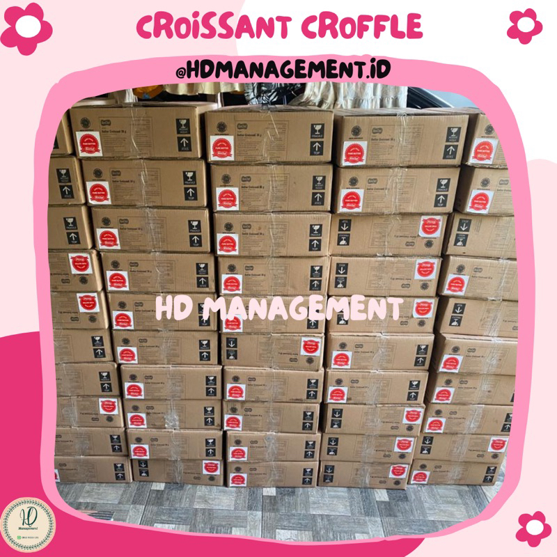 

Bonpatis Adonan Croissant Butter Frozen 30gr Croffle grosir