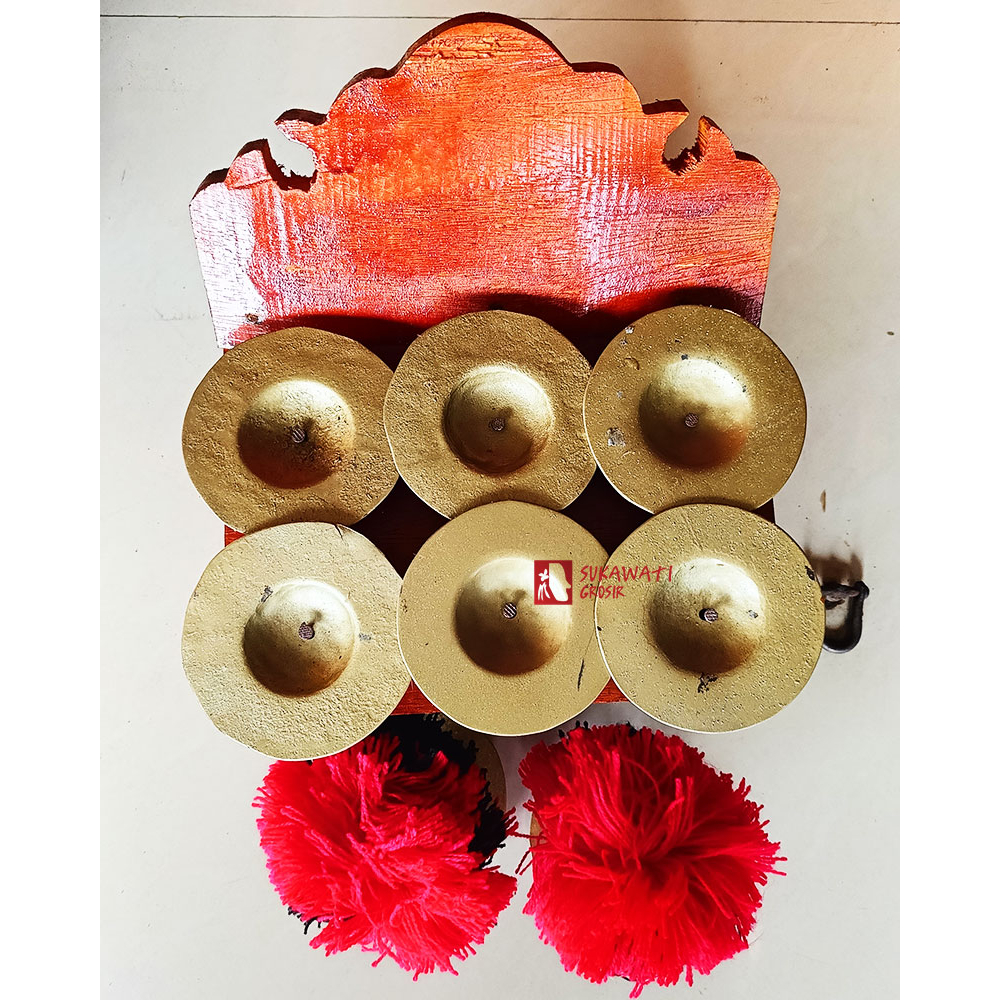 Alat Musik Bali Ceng-Ceng Gong Kebyar - Mainan Anak Gamelan Bali