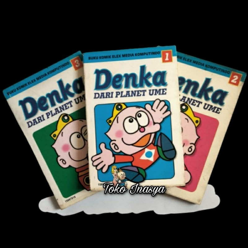 MANGA / KOMIK DENKA DARI PLANET UME (BY FUJIKO F FUJIO) / FULLSET VOL 1-3 TAMAT / ORIGINAL