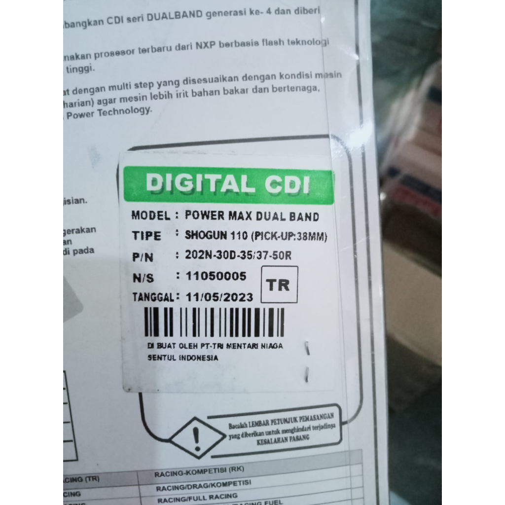 CDI DUALBAND DUAL BAND BRT SHOGUN NEW 110 LAMA OLD KEBO MEGAPRO MEGA PRO LAMA OLD ORI ORIGINAL BRT