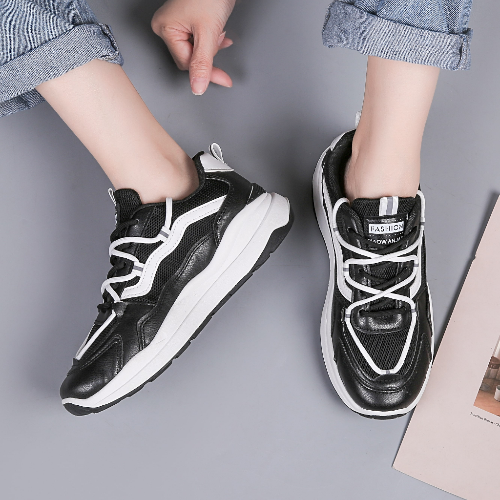 Sepatu Sneakers Wanita Running SH350 / Sepatu Wanita Korean Style Import 2023