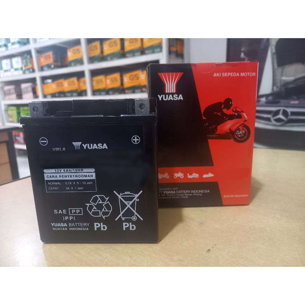 Aki Kering Motor Yuasa YTZ7V