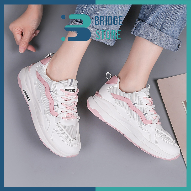 Sepatu Sneakers Wanita Running SH350 / Sepatu Wanita Korean Style Import 2023