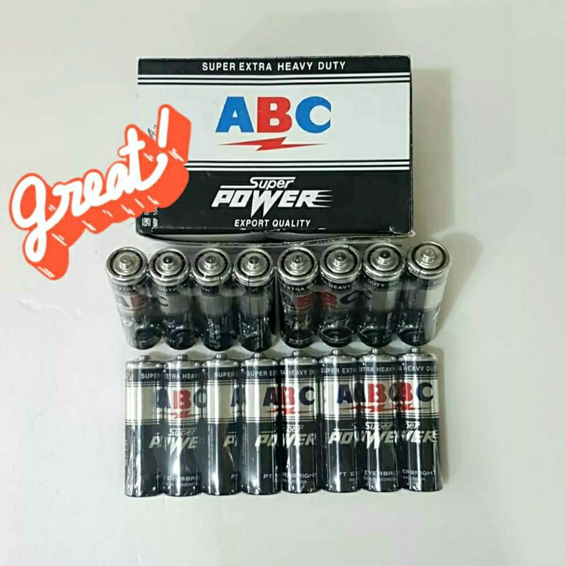 Baterai ABC AA AAA Batere A2 A3 Untuk Mainan Murah