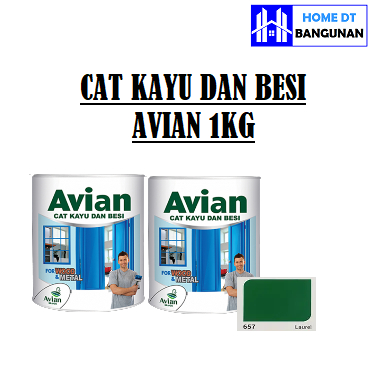 Cat Kayu Besi Avian 1kg (657 laurel)