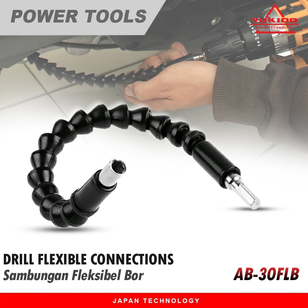 Promo Hari Ini !!! Sambungan Kanel Ekstensi Kepala Bor Obeng Fleksibel Screwdriver Extention Shaft