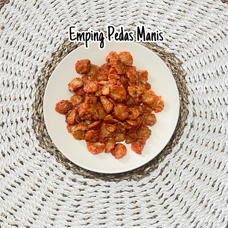 

Emping Pedas Manis 250gr / @yunicookies.pontianak