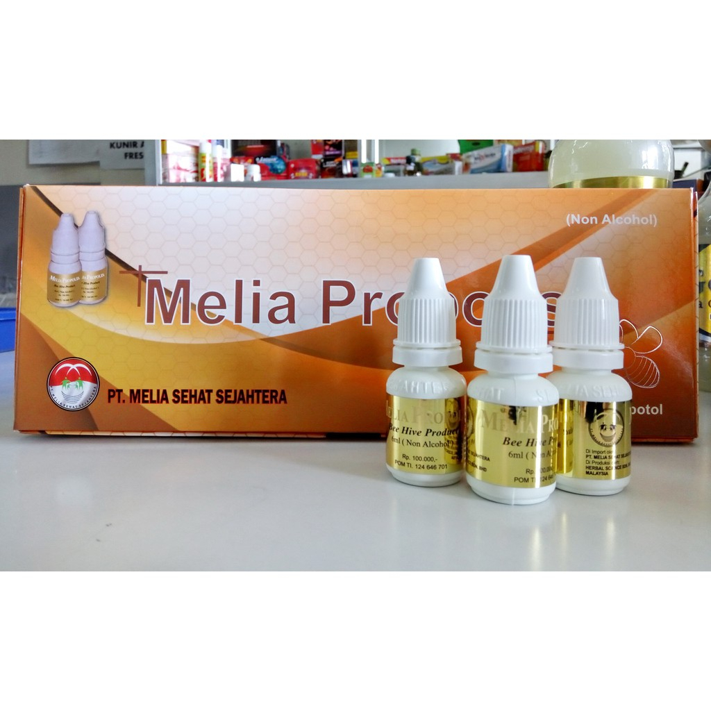 Melia Propolis Original - Propolis Melia Sejahtera 7 botol Propolis Melia - Propolis - ORIGINAL - AS