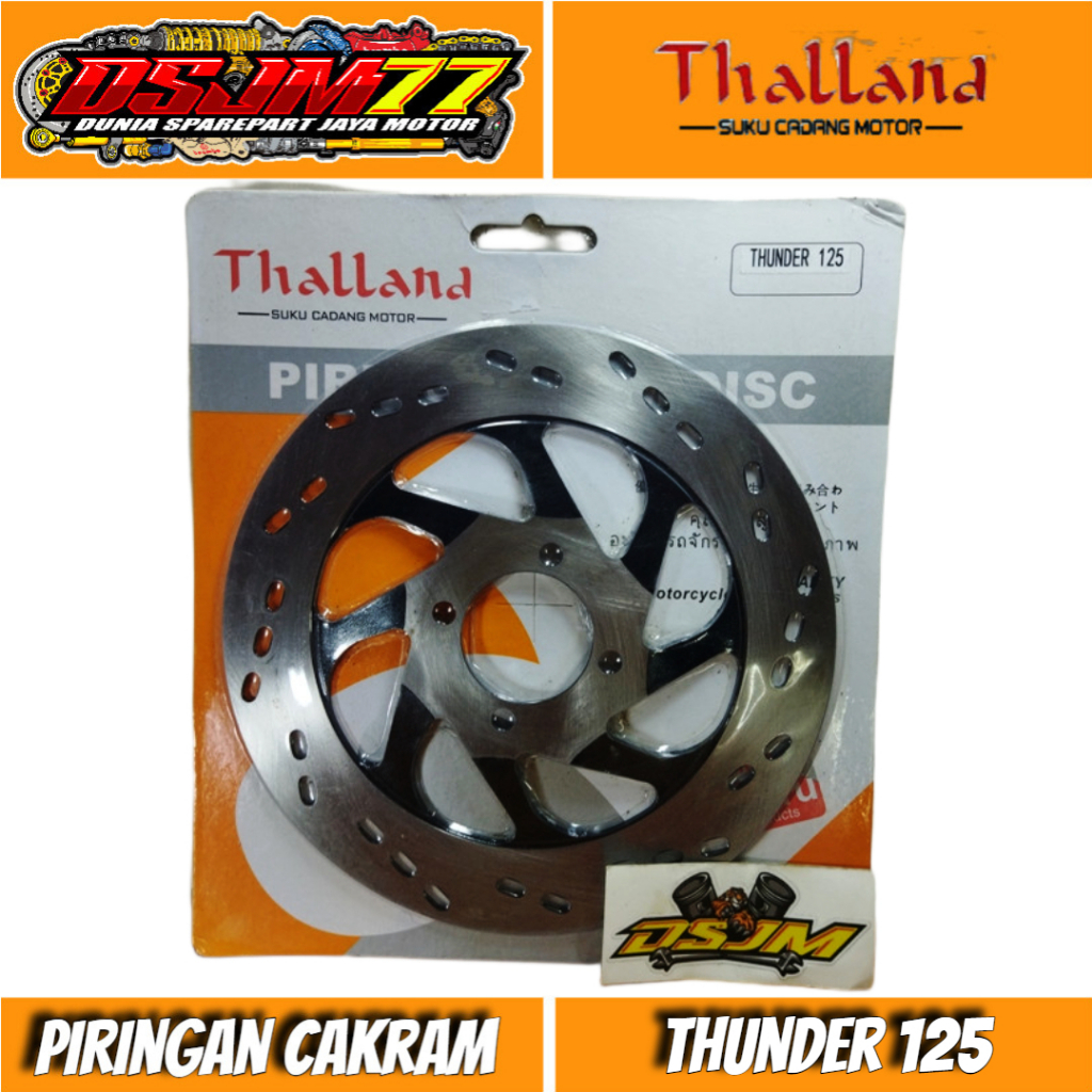 PIRINGAN CAKRAM FRONT/DEPAN THUNDER125 - THUNDER 125 THALLAND
