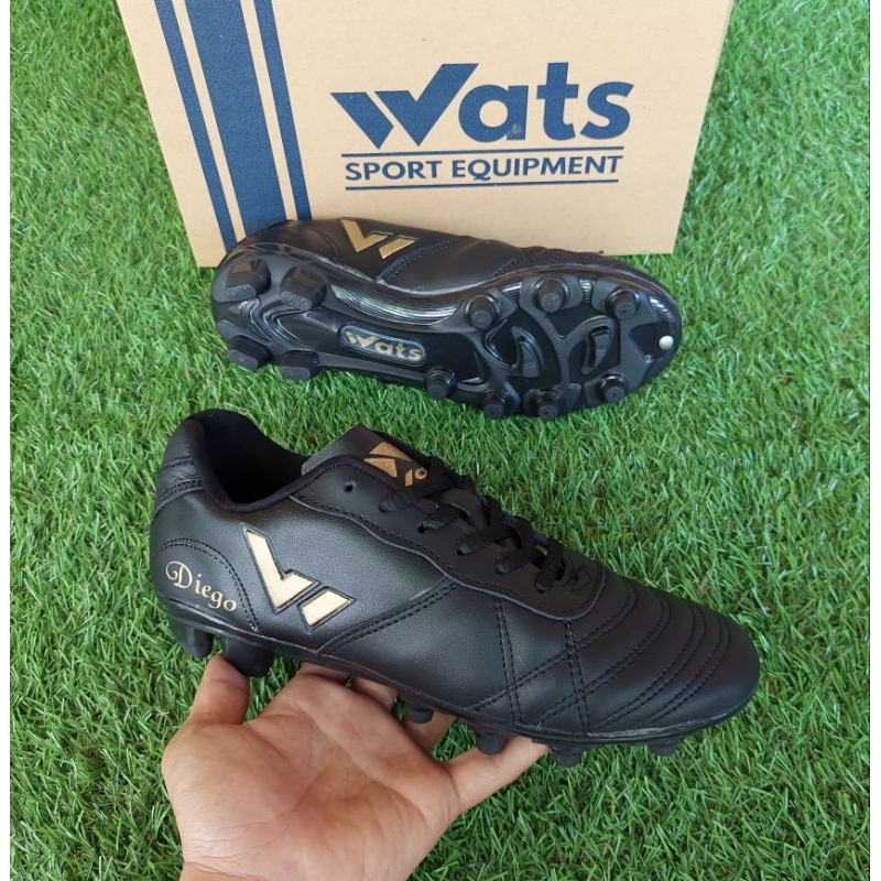 Sepatu bola Wats Diego bahan KULIT / sepatu bola kulit original