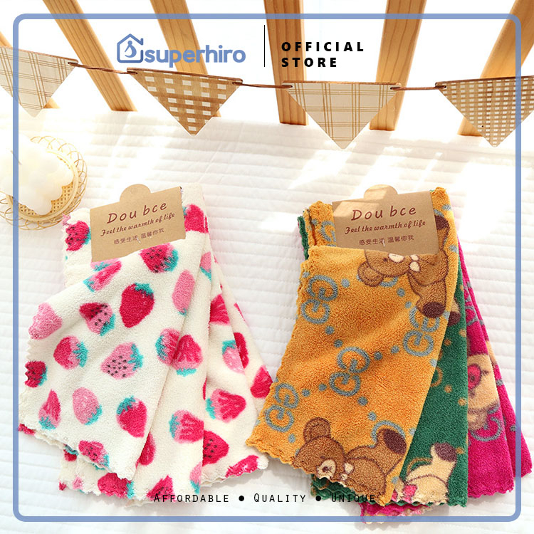 Washcloth Sapu tangan handuk kecil bayi Premium Set Baby