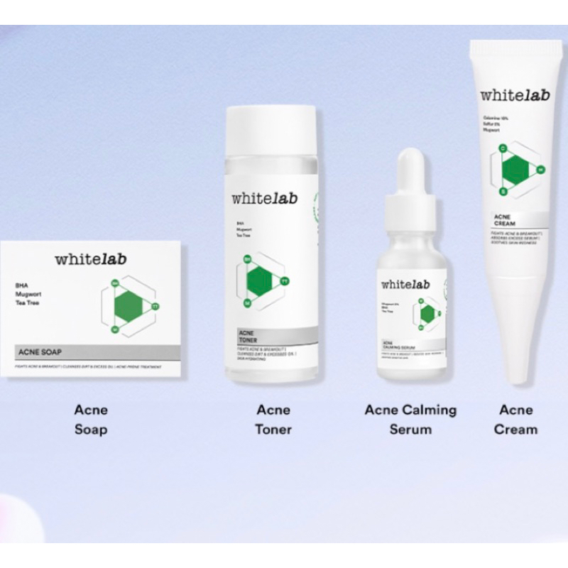 Whitelab Paket Acne - Whitelab Surabaya