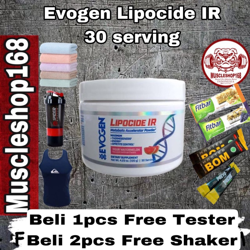 EVOGEN LIPOCIDE IR FAT BURNER POWDER 30 SERVING