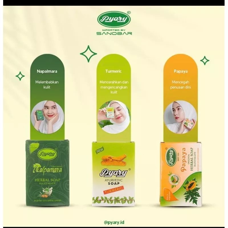 Sabun Pyary  Nalpamara turmetic 100%