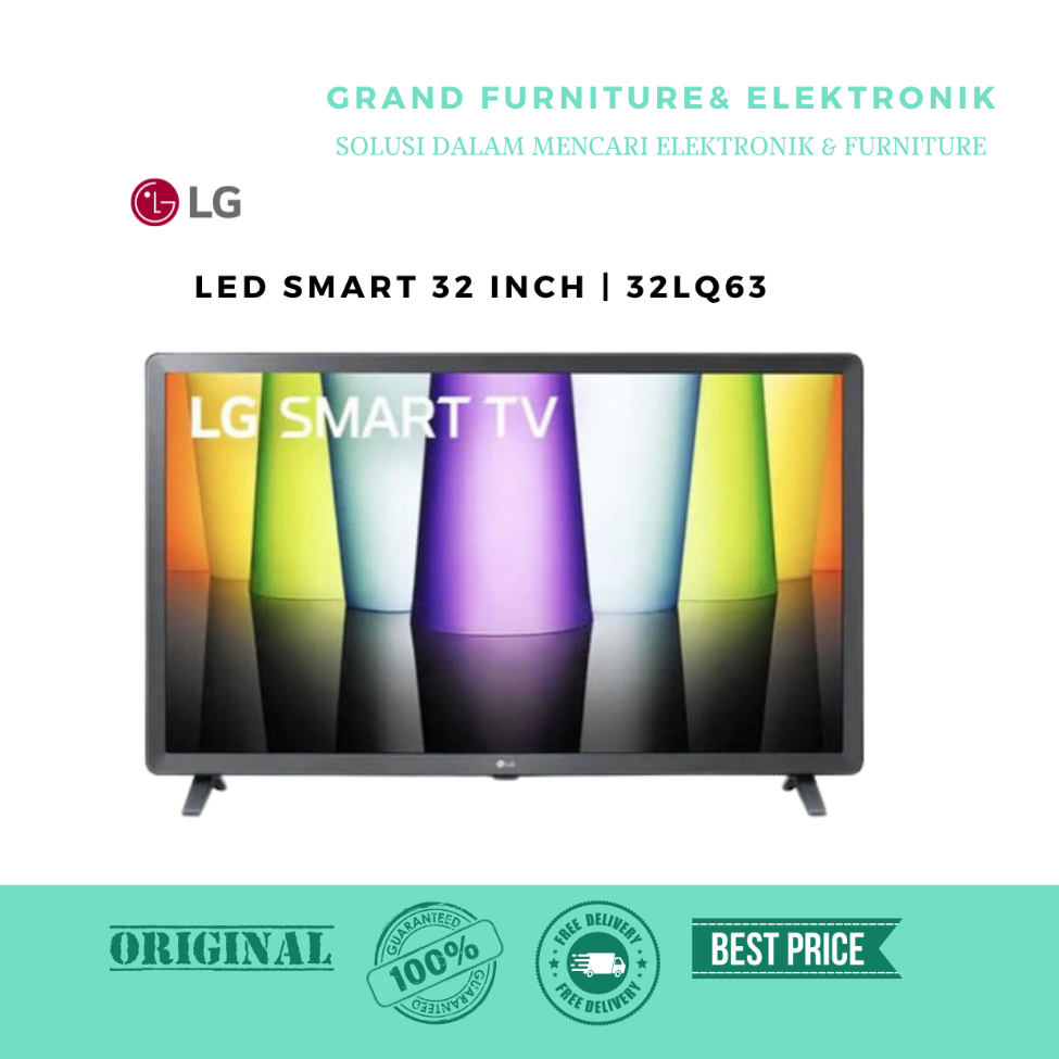 TV LED SMART LG | 32 INCH | 32LQ63 | FREE ONGKIR SERANG KOTA