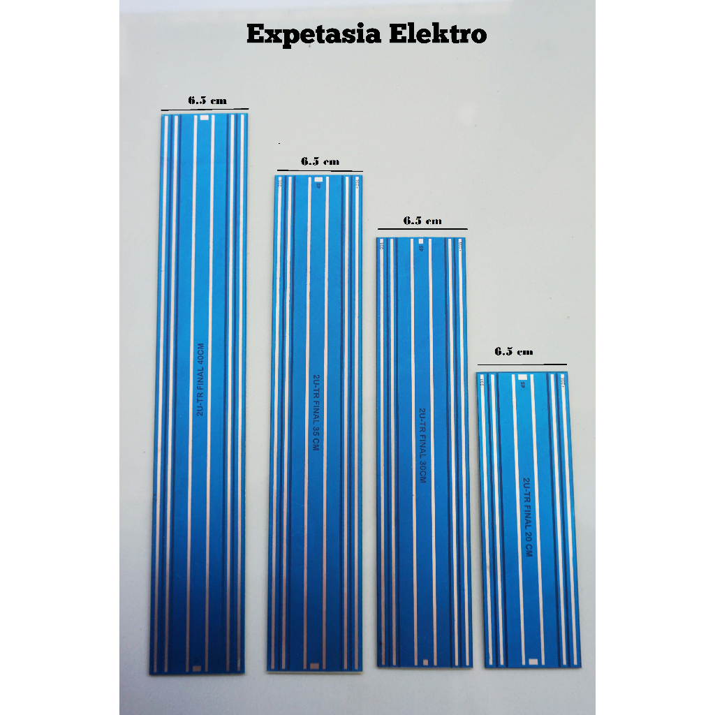 PCB FINAL Line/Garis 2U Pertinak