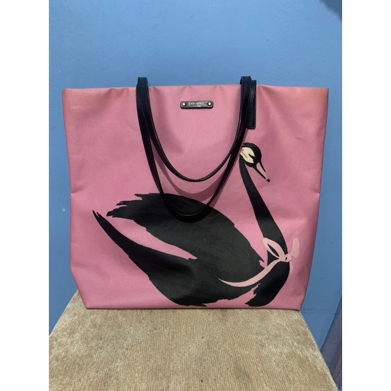 Preloved KATE SPADE BON SHOPPER SMALL SWAN TOTE