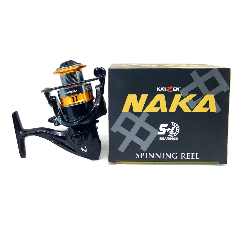 Reel Pancing NAKA 1000-6000 Power Handle Spool ALUMUNIUM