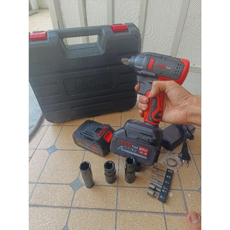 IMPACT WRENCH JLD. 88VOLT CORDLESS 2 BATERAI