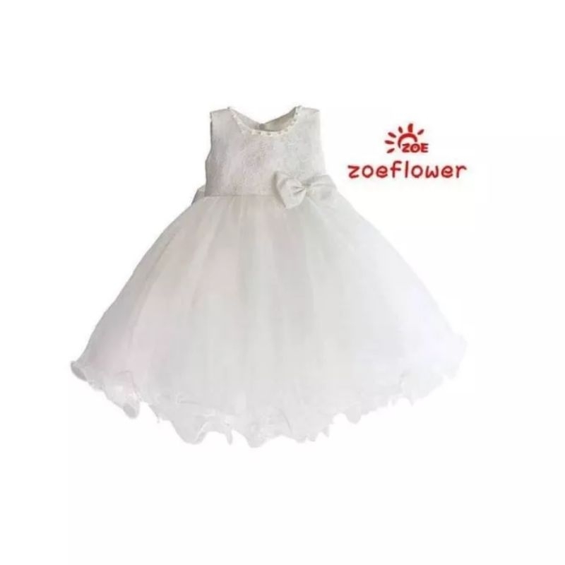 ZOE DRESS ANAK /DRESS ULANG TAHUN/GAUN PESTA/DRESS IMPORT