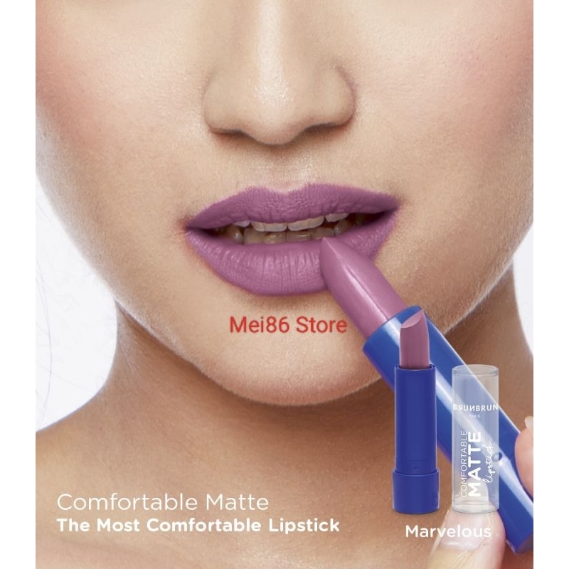 Brunbrun Paris Marvelous Comfortable Matte Lipstik