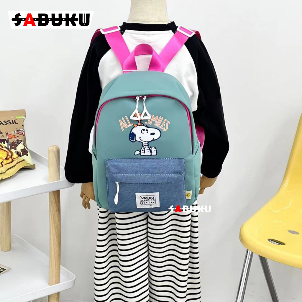 [S&amp;K]Tas Ransel Anak Paud/TK Karakter Snoopy Cartoons Tas Punggung Backpack Terbaru -303