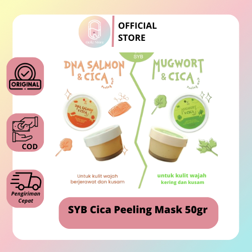 QEILA - SYB Cica Peeling Mask 50gr | Mugwort &amp; DNA Salmon