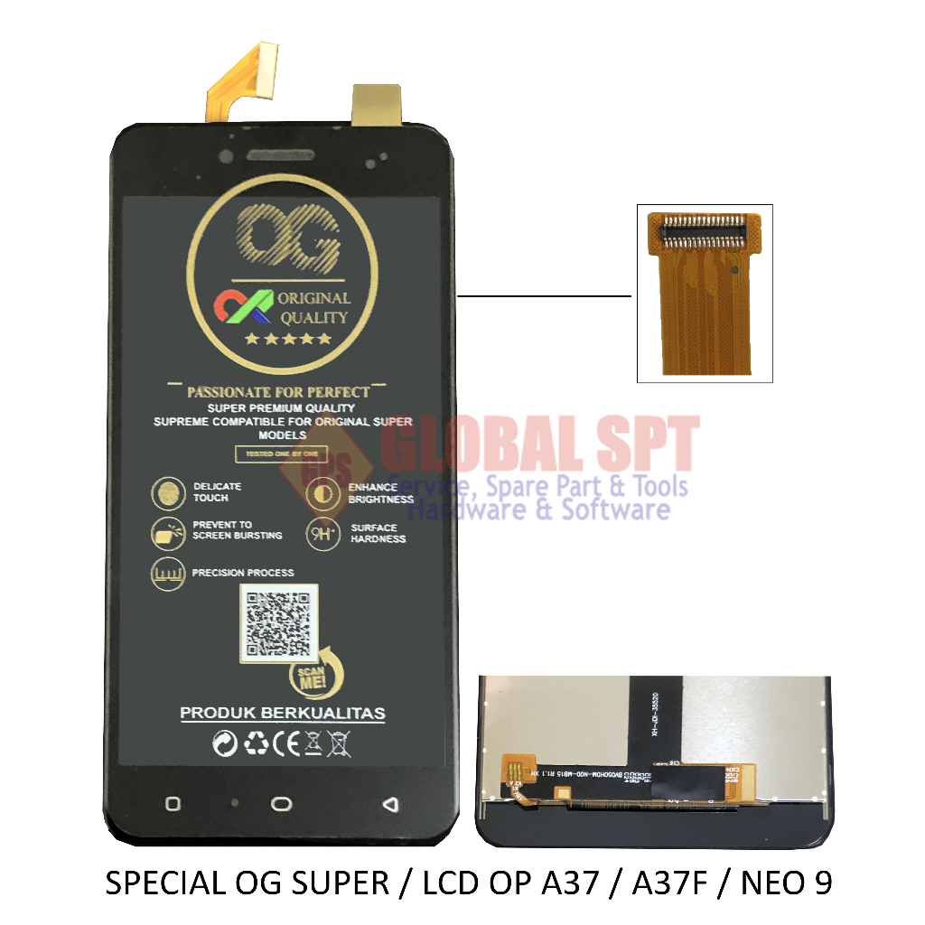 SPECIAL OG ORI SUPER / LCD TOUCHSCREEN OPPO A37 / A37F / NEO 9